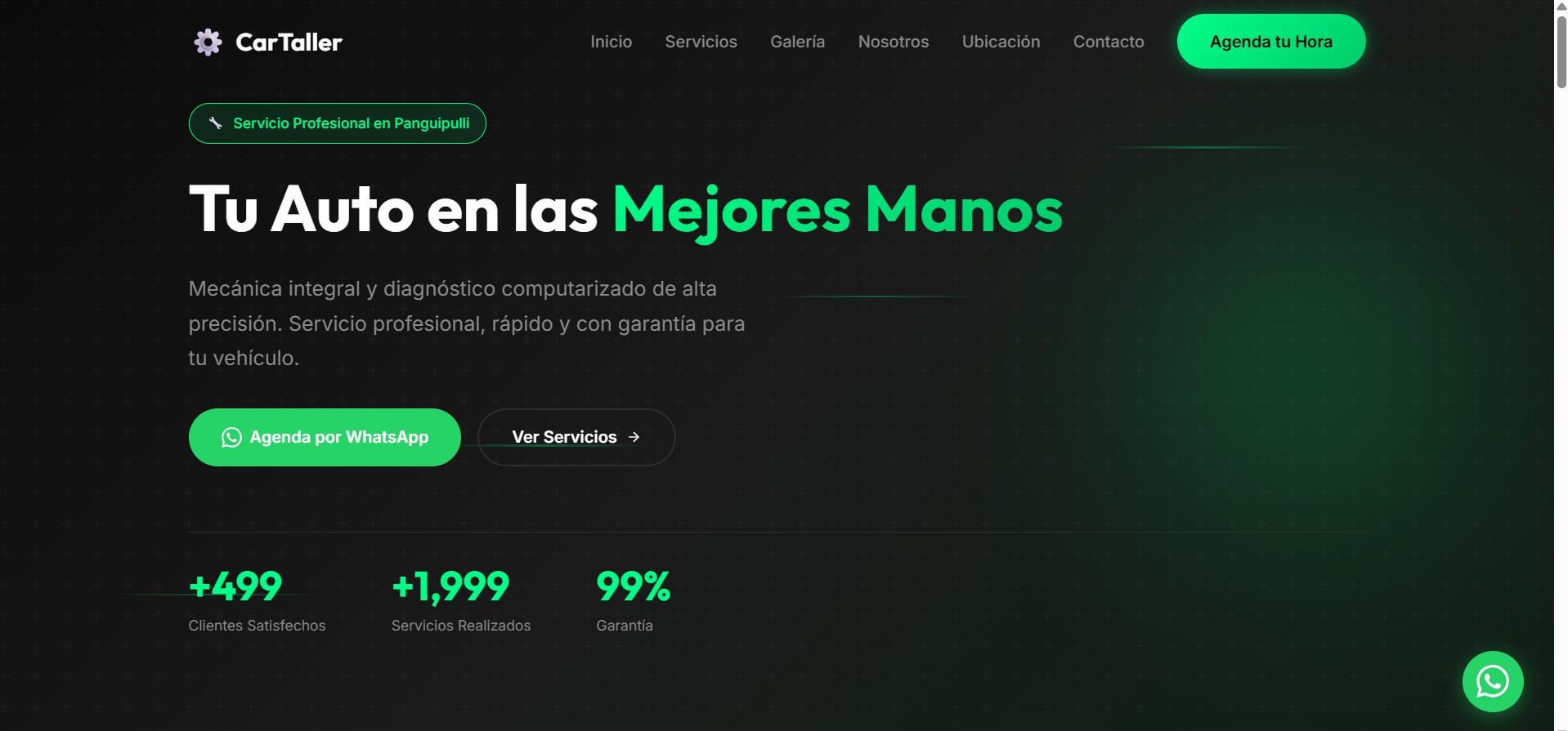 Sitio Web Taller Mecánico